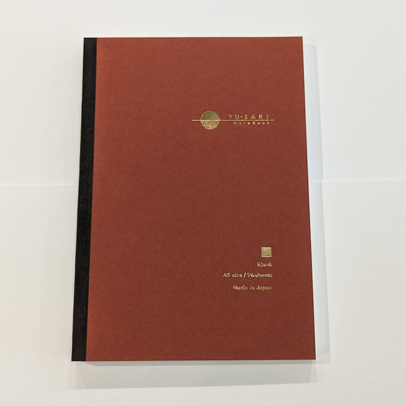 Nakabayashi Yu-sari Notebook for Fountain Pen A5 Blank