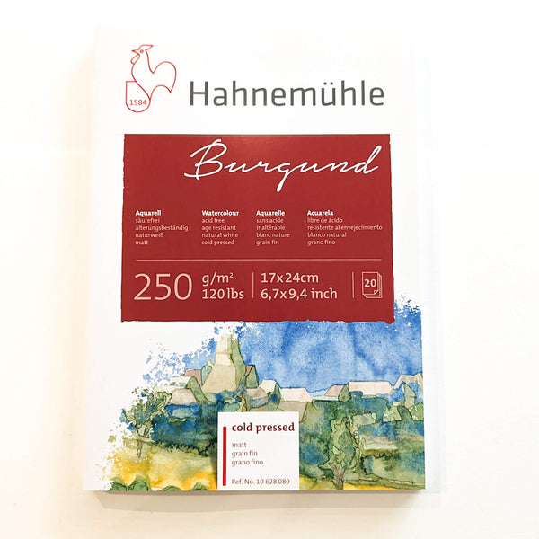 Hahnemuhle Burgund Watercolour Paper