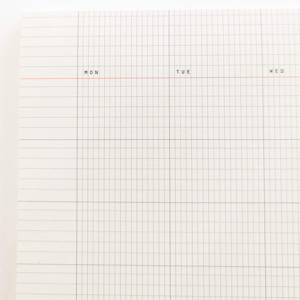 Paperways A4 Desk Notepad- Monthly