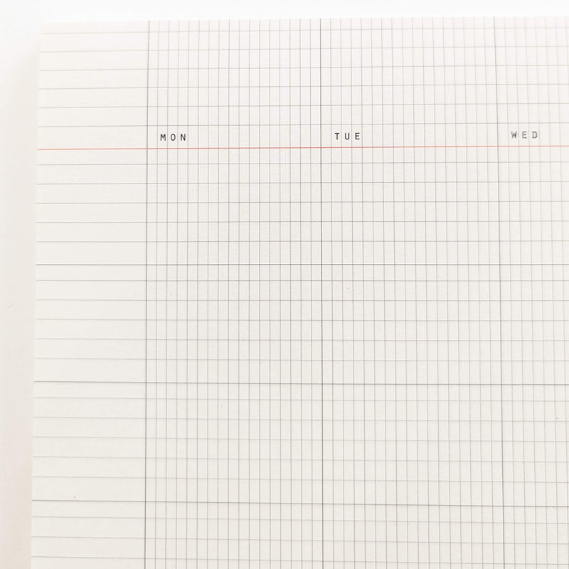 Paperways A4 Desk Notepad- Monthly