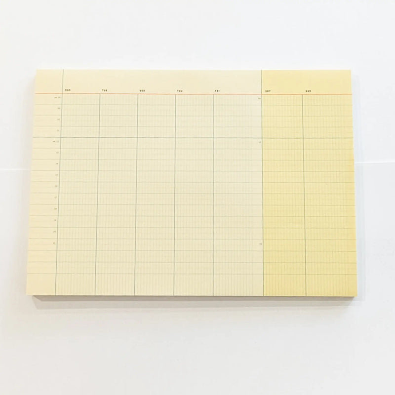 Paperways A4 Desk Notepad- Weekly Organiser