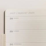Leuchtturm 18 Month Hardcover Weekly Planner & Notebook 2024-2025
