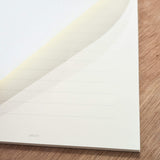 Midori MD Paper Letter Pad A5 Cream