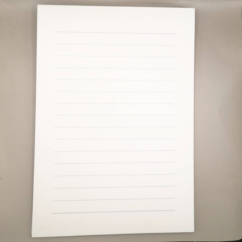 Bank Paper A5 Writing Pad Lined