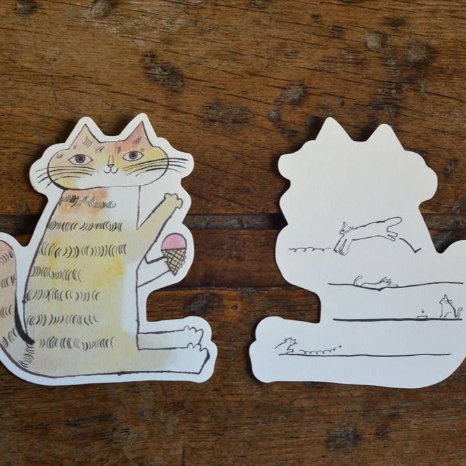 Classiky Toranekobonbon Cat Notecards