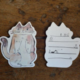 Classiky Toranekobonbon Cat Notecards