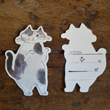 Classiky Toranekobonbon Cat Notecards
