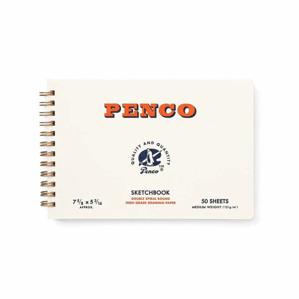 Penco B6 Landscape Spiral Bound Sketchbook