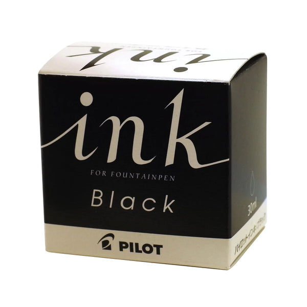 Pilot Black Fountain Pen Ink 30ml Bottle