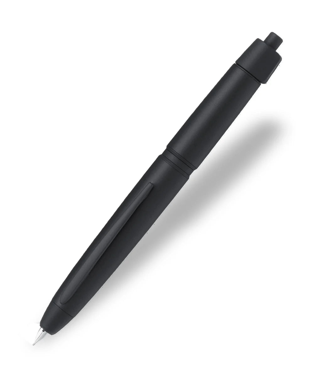 Pilot Capless LS Fountain Pen - Matte Black - 18k Gold Nib, $400.07