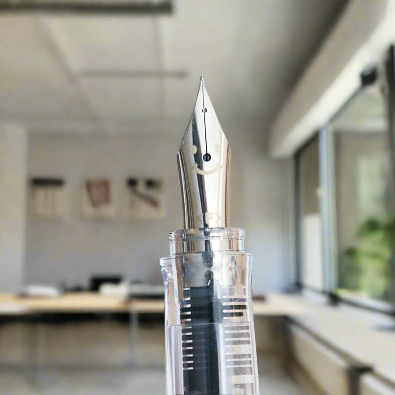 Pilot Kakuno Fountain Pen Transparent Coral