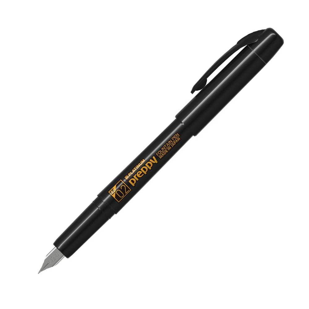 Platinum Preppy Fountain Pen  Black Edition