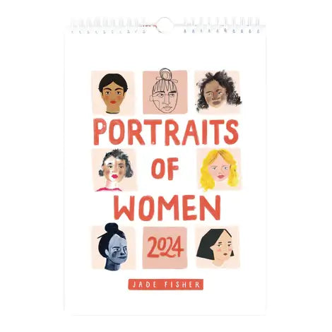 Jade Fisher - Portraits of Women - 2024 A3 Wall Calendar