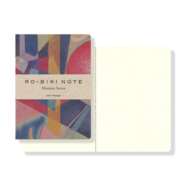 Yamamoto Paper RO-BIKI Museum Series BLAU Small Notebook - Dot Grid