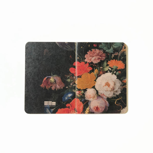 Yamamoto Paper RO-BIKI Museum flowers Small Notebook - Dot Grid