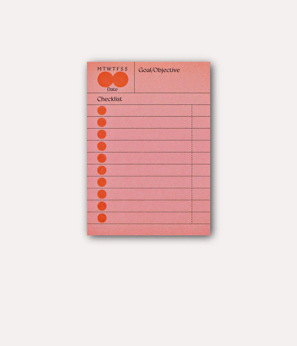 The Completist Hinoki Checklist Sticky Notes