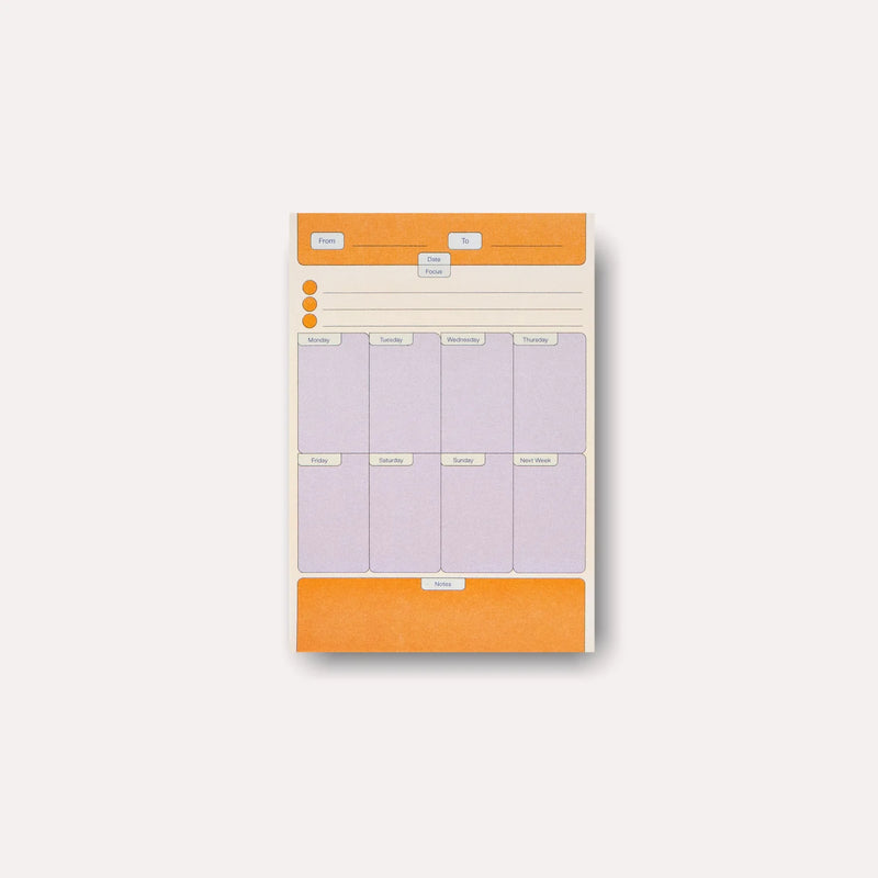 The Completist Beams Weekly Planner Sticky Notes