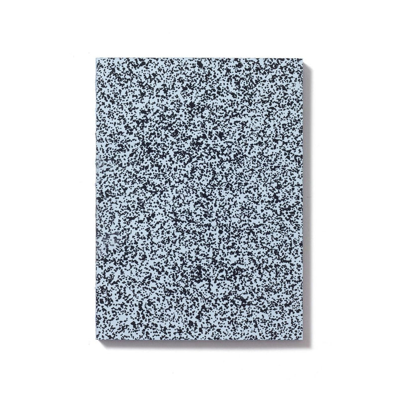 Labobratori Spray Splash Pale Blue Soft Cover B6 Plain Notebook