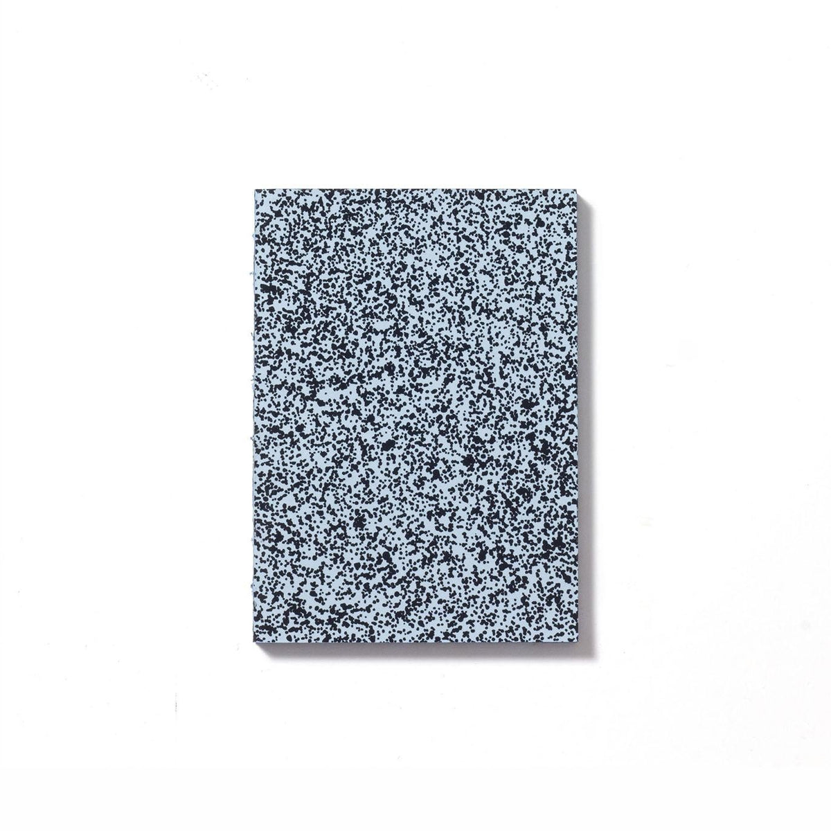 Labobratori Spray Splash Pale Blue Soft Cover A6 Plain Notebook