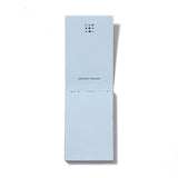 Labobratori Spray Splash Pale Blue Soft Cover A7 Memo Pad