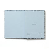 Labobratori Spray Splash Pale Blue Hard Cover B6 Plain Notebook