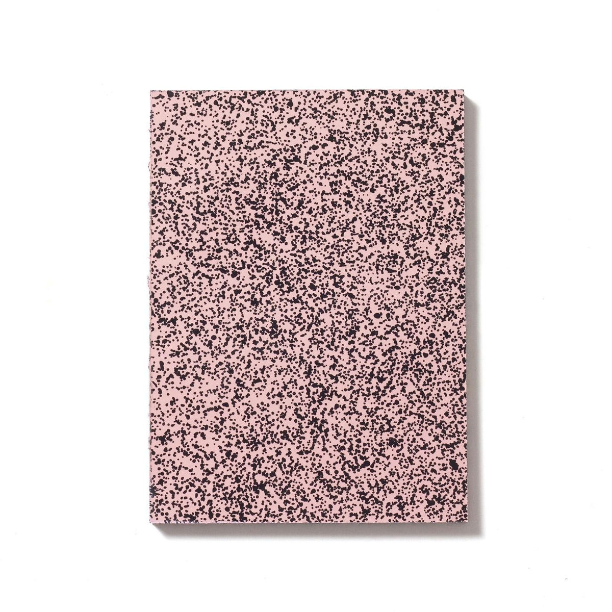 Labobratori Spray Splash Pale Pink Soft Cover B6 Plain Notebook