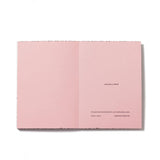 Labobratori Spray Splash Pale Pink Soft Cover A6 Plain Notebook