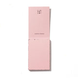 Labobratori Spray Splash Pale Pink Soft Cover A7 Memo Pad