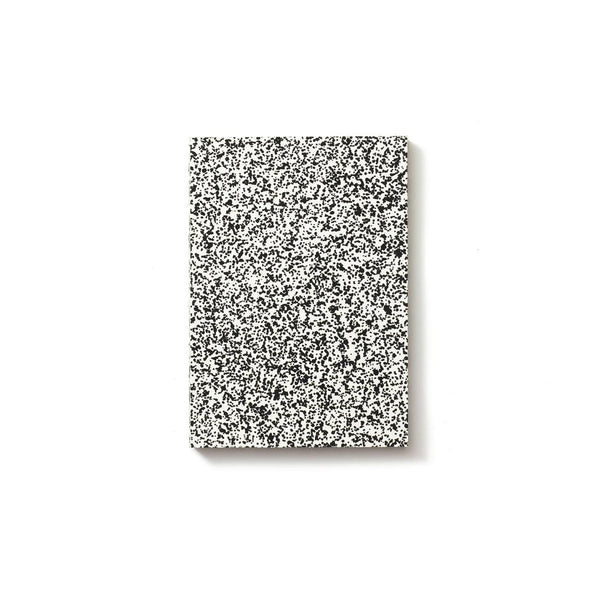 Labobratori Spray Splash Black & White Soft Cover A6 Plain Notebook