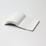 Labobratori Spray Splash Black & White Soft Cover A6 Plain Notebook