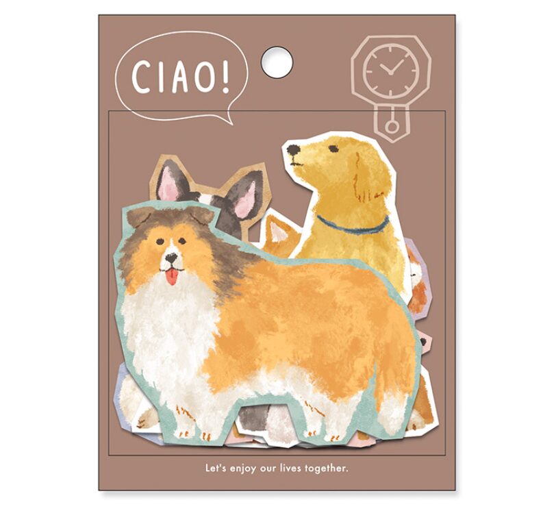 Mind Wave CIAO Large Paper Stickers