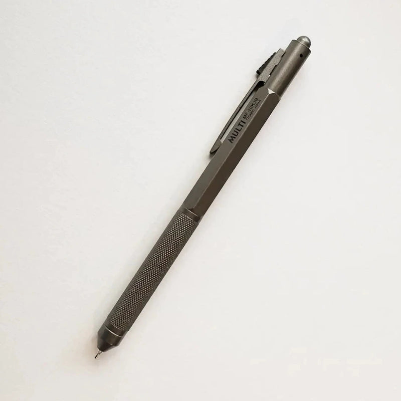OHTO Multi 2+1 Multifunction Pen MF-20K3B Metallic Grey