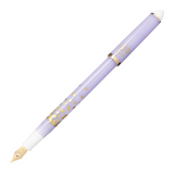Sailor Fude De Mannen 40 degrees nib 30th Anniversary Fountain Pen - Confetti Purple