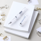 Sailor Tuzu Adjust Fountain Pen Limited Edition - Crystal White