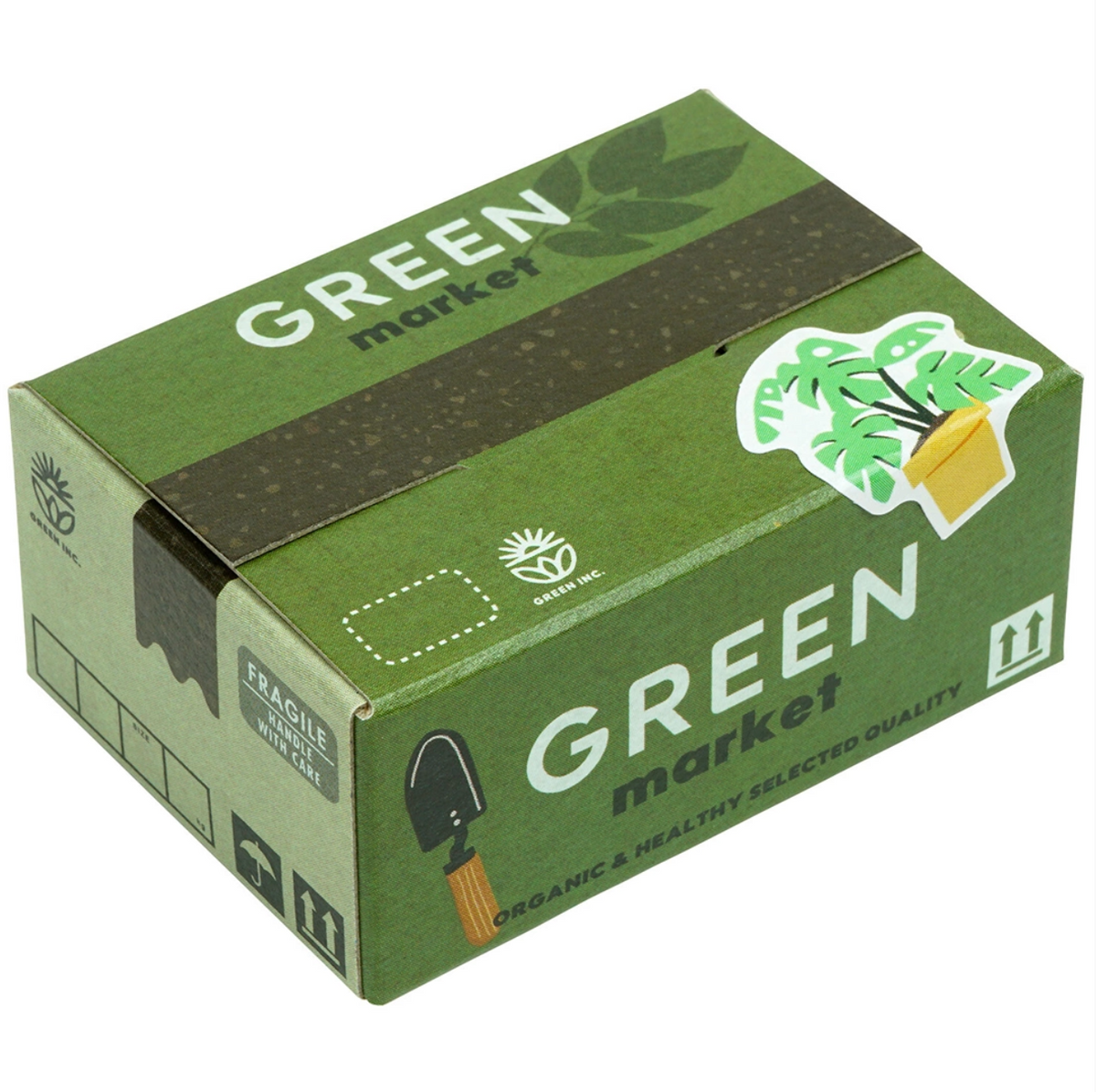 Haco Stickers - Green Market