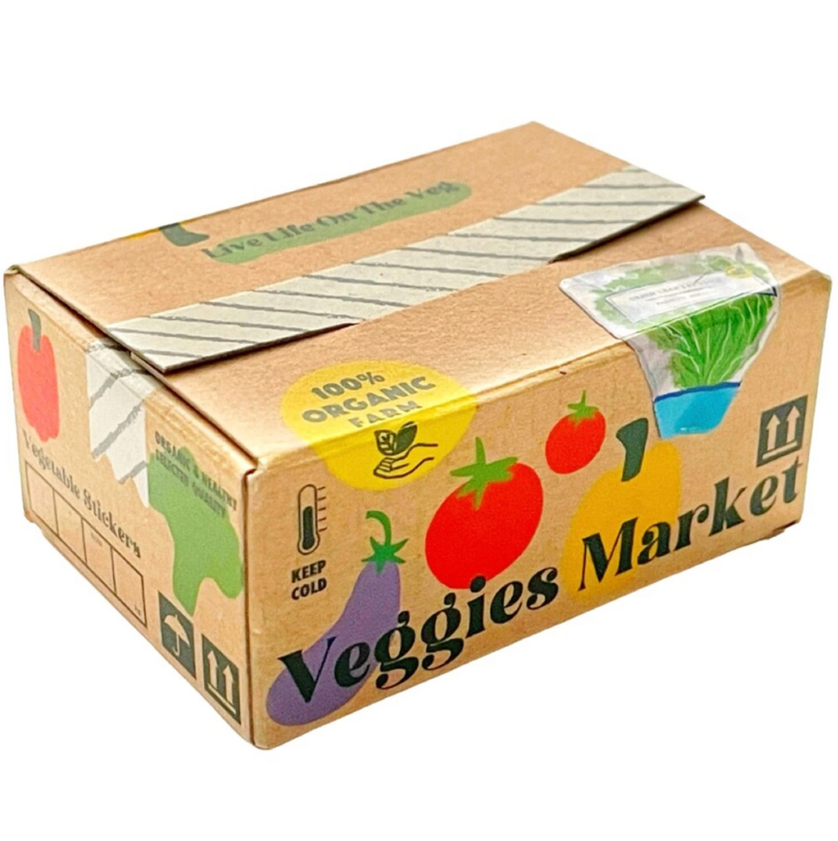 Haco Stickers - Veggies Market
