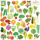Haco Stickers - Veggies Market