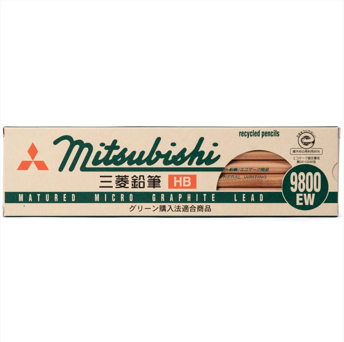 Mitsubishi 9800EW Set of 12 Pencils