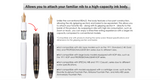 Sailor 1911 Realo 18K Gold Nib Piston Filler Fountain Pen