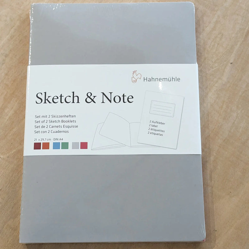 Hahnemuhle Sketch & Note A4 Set of 2 Sketchbooks