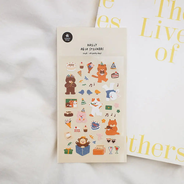Suatelier Stickers no. 1146 oh party day!