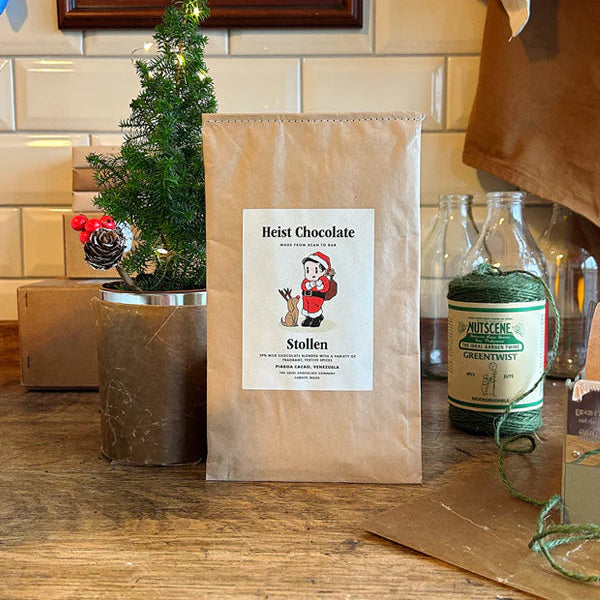 Heist Stollen Christmas Chocolate Bar - 59%