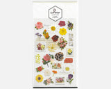 Suatelier Vintage Flower Stickers no.1045