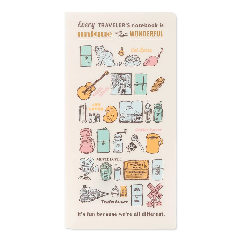TRAVELER'S Notebook Refill: 2027 Clear Folder