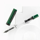 Twsbi Eco Fountain Pen - Irish Green with Onyx