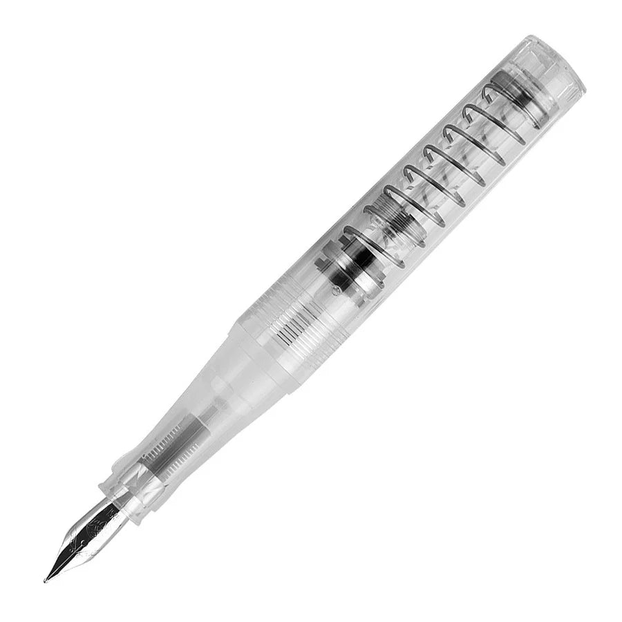 Twsbi GO Spring Loaded Fountain Pen - Clear