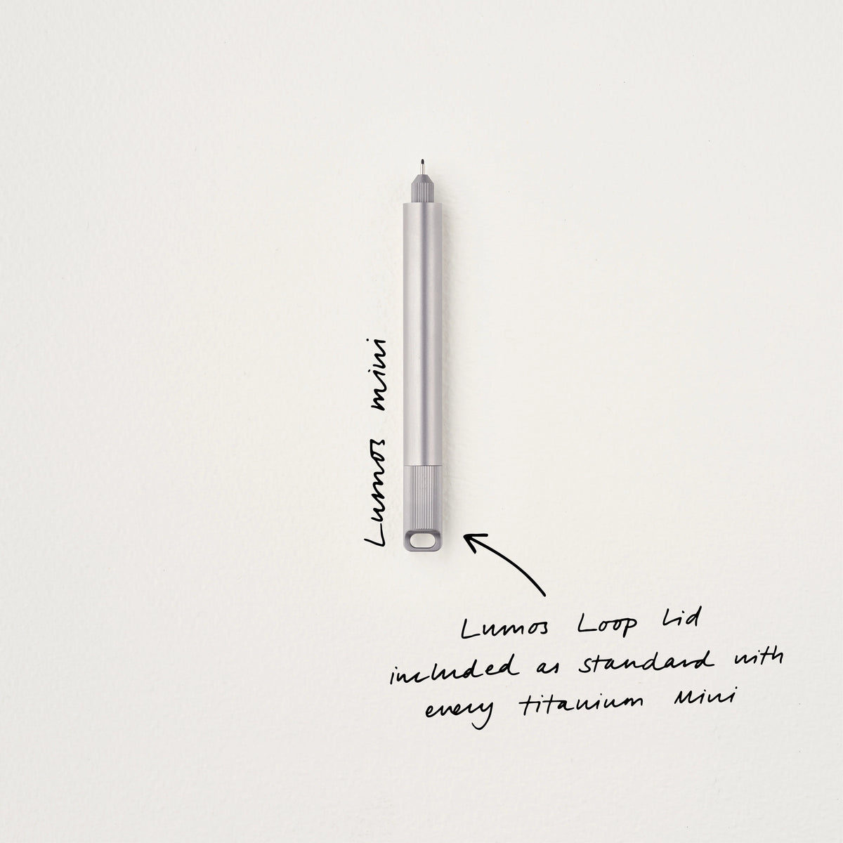 Tom's Studio The Lumos Mini Refillable Multi-Tip Pen - Titanium