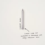 Tom's Studio The Lumos Mini Refillable Multi-Tip Pen - Titanium
