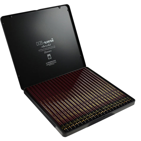 Mitsubishi Hi-uni Pencil Art Set of 22 Grades, $45.10 Mitsubishi Hi-uni Pencil Art Set of 22 Grades, $45.10