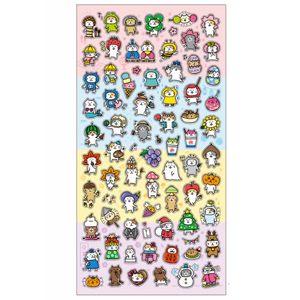 Mind Wave - Seal Stickers - Petit Cats
